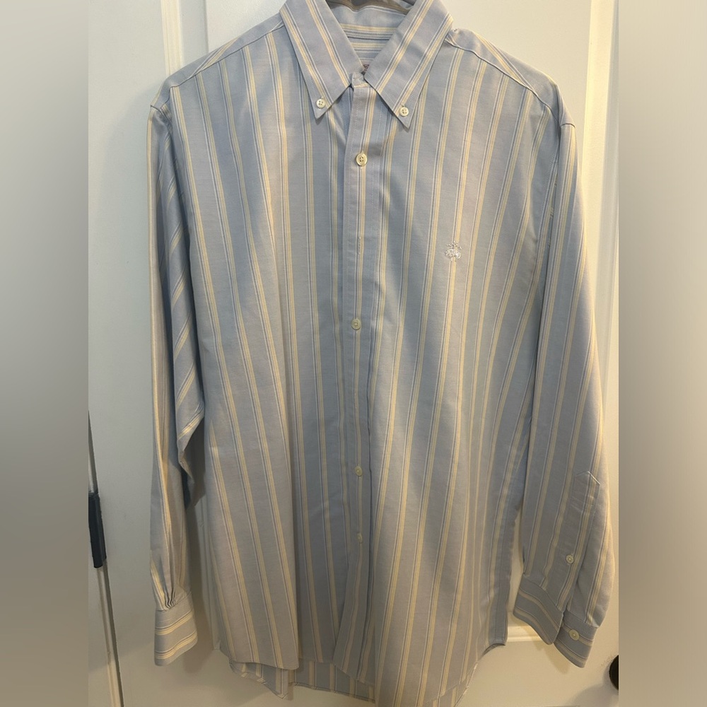 Brooks Brothers Stripe Men’s Button Down Shirt